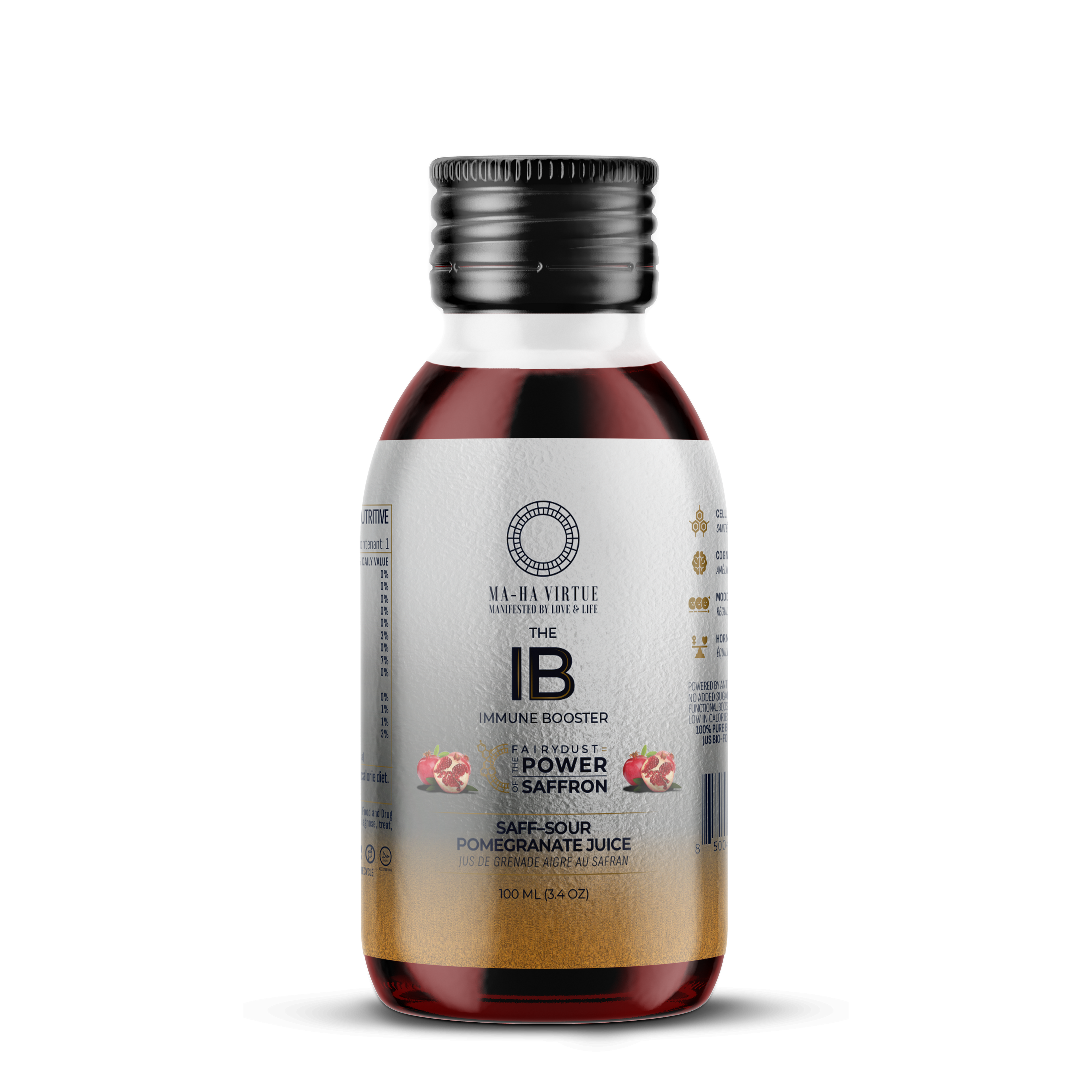 Pomegranate I-MMUNITION Booster (100mL, The IB™) 10 Pack