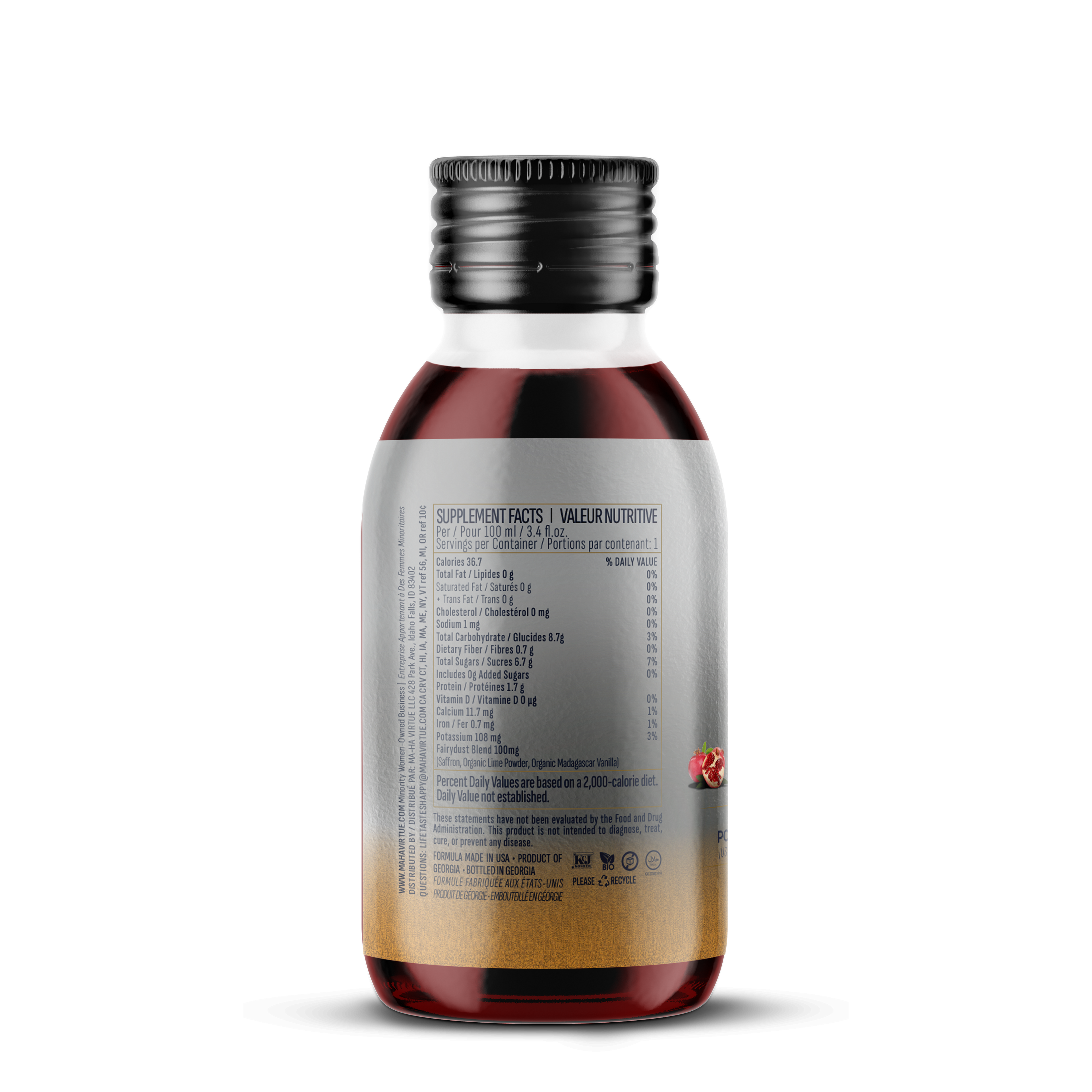 Pomegranate I-MMUNITION Booster (100mL, The IB™) 10 Pack