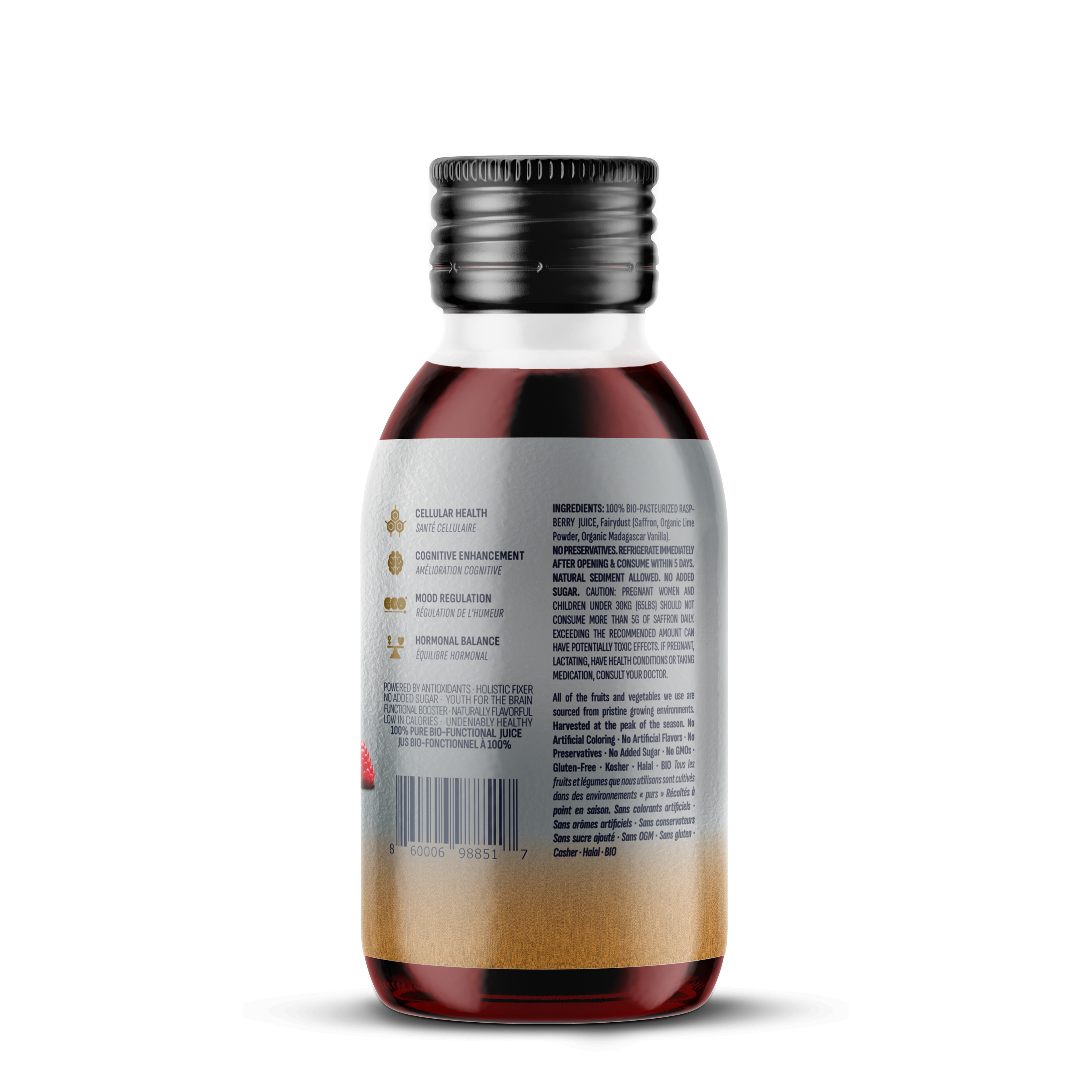 Raspberry I-MMUNITION Booster (100mL, The IB™) 10 Pack