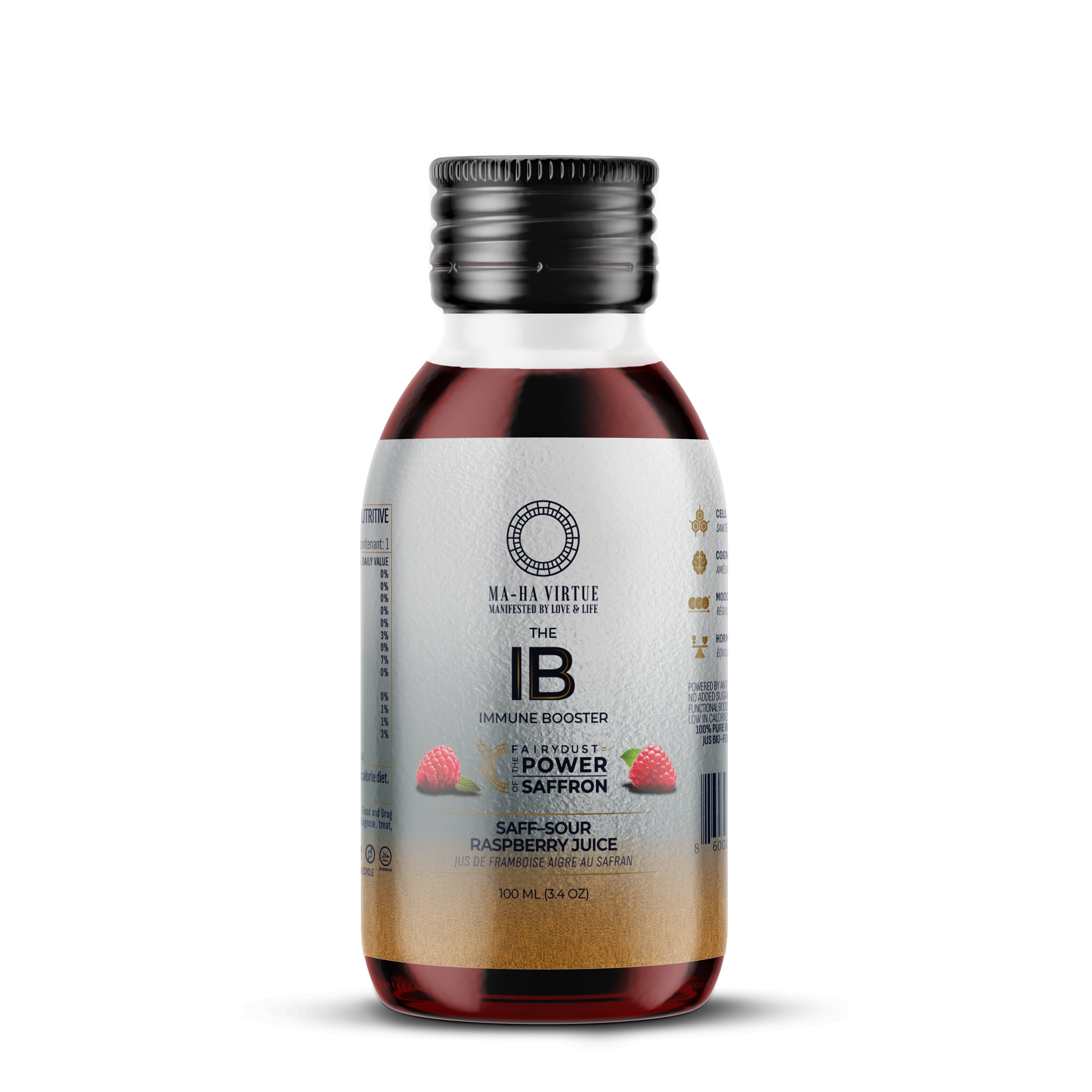 Raspberry I-MMUNITION Booster (100mL, The IB™) 10 Pack