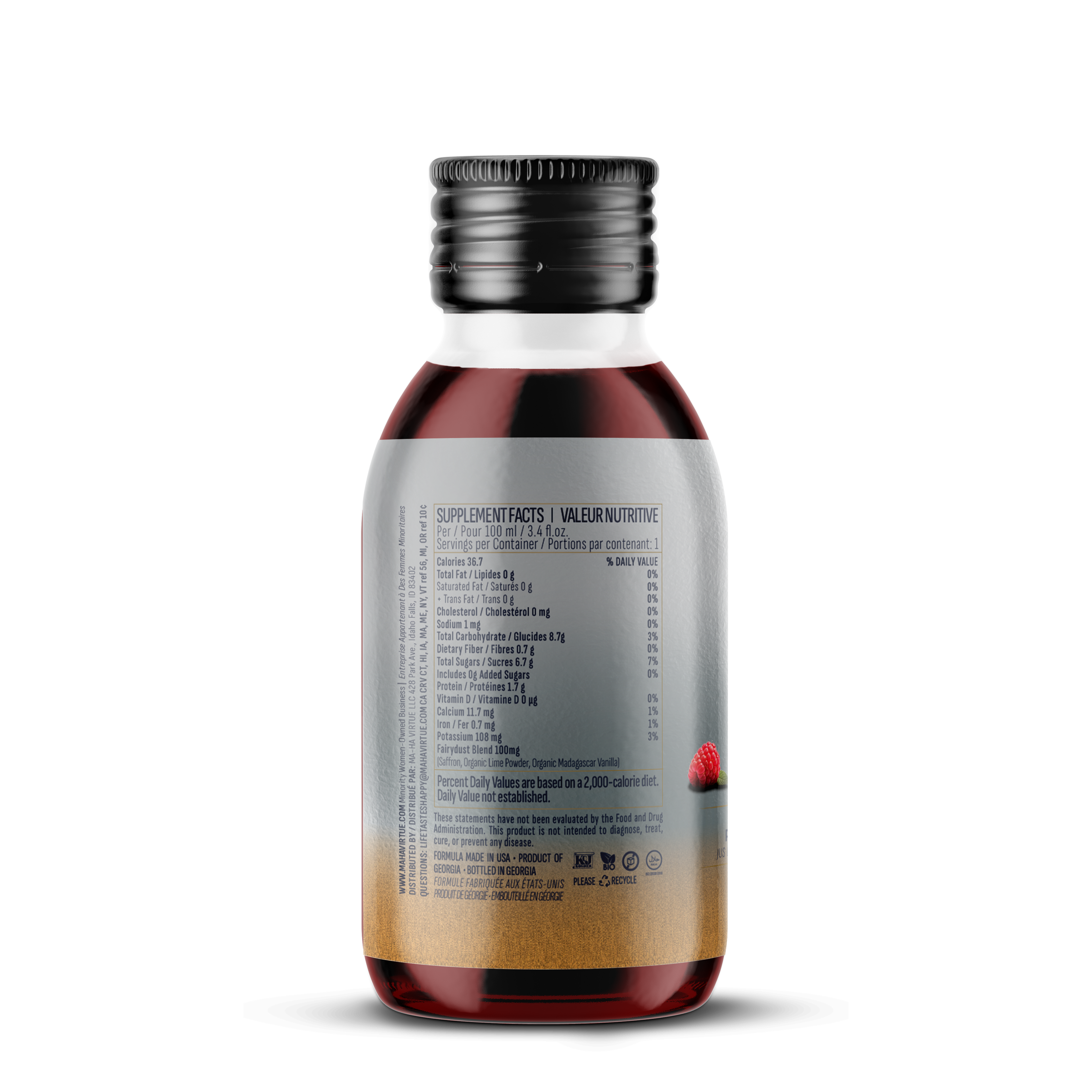 Raspberry I-MMUNITION Booster (100mL, The IB™) 10 Pack
