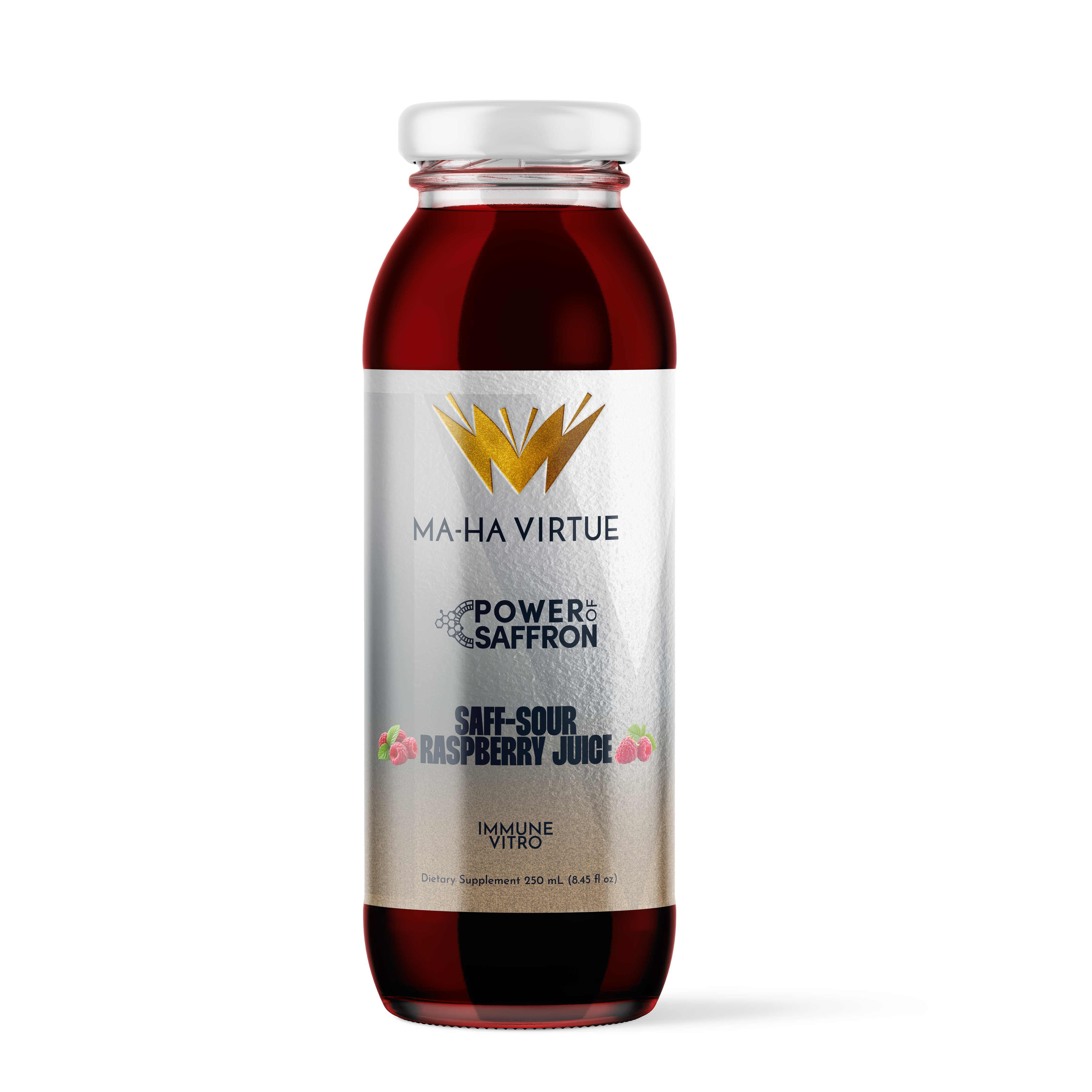 250 mL SAFF-SOUR Raspberry Juice