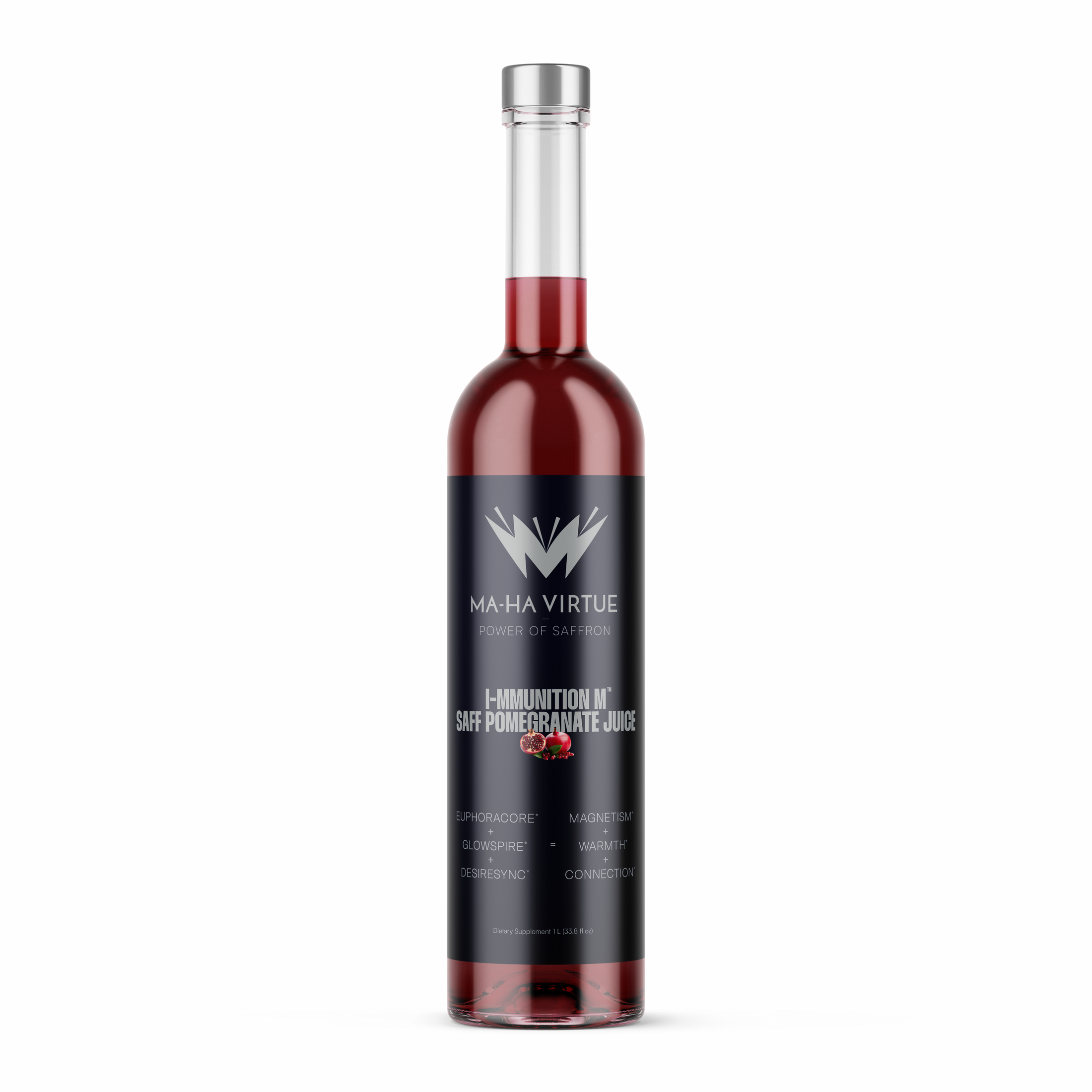 TEST -- 1L Saff Sour Cherry Juice – Diamond-Grade™ Saffron Wellness Elixir