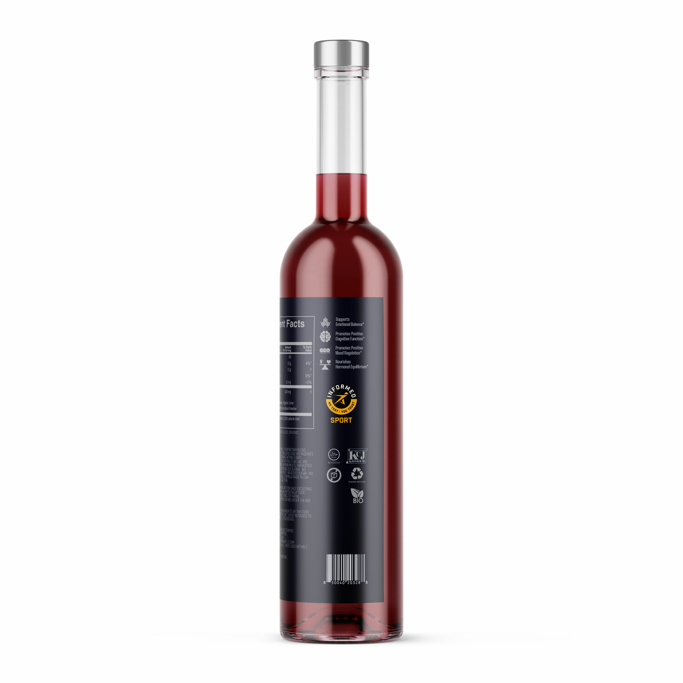 TEST -- 1L Saff Sour Cherry Juice – Diamond-Grade™ Saffron Wellness Elixir