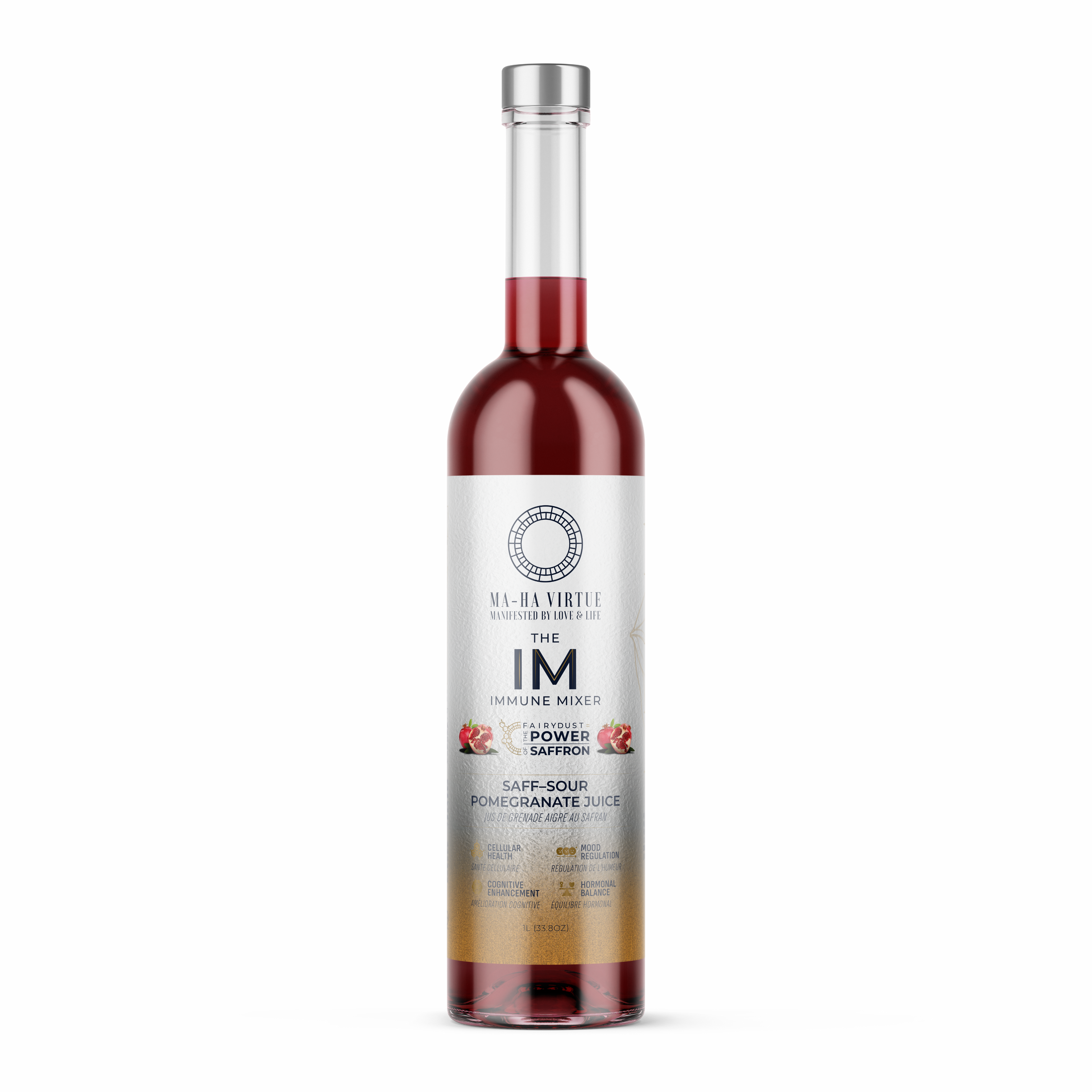 Pomegranate I-MMUNITION Mixer Juice (1L, The IM™) 6pack