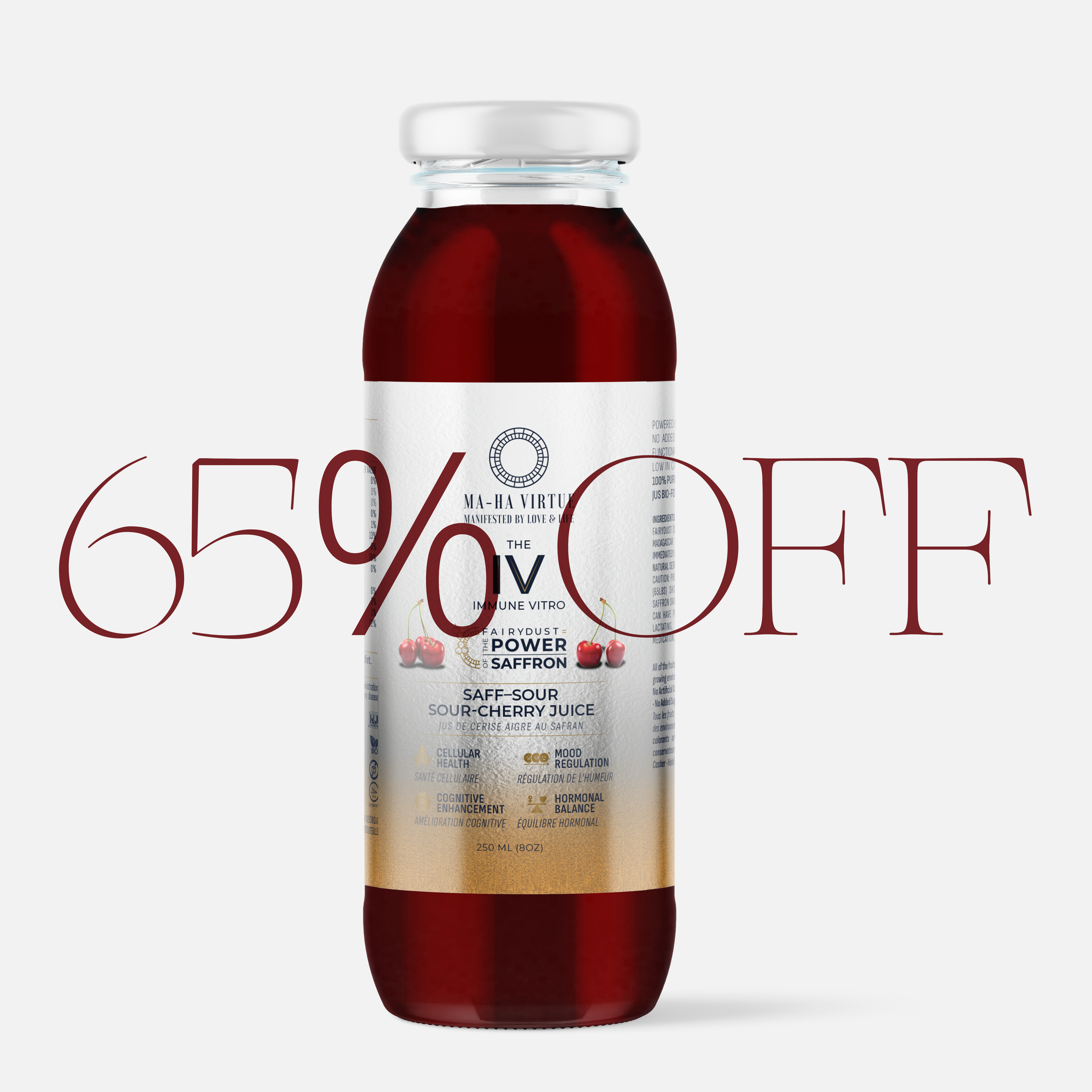 Sour Cherry I-MMUNITION Vitro Juice (250mL, The IV™)