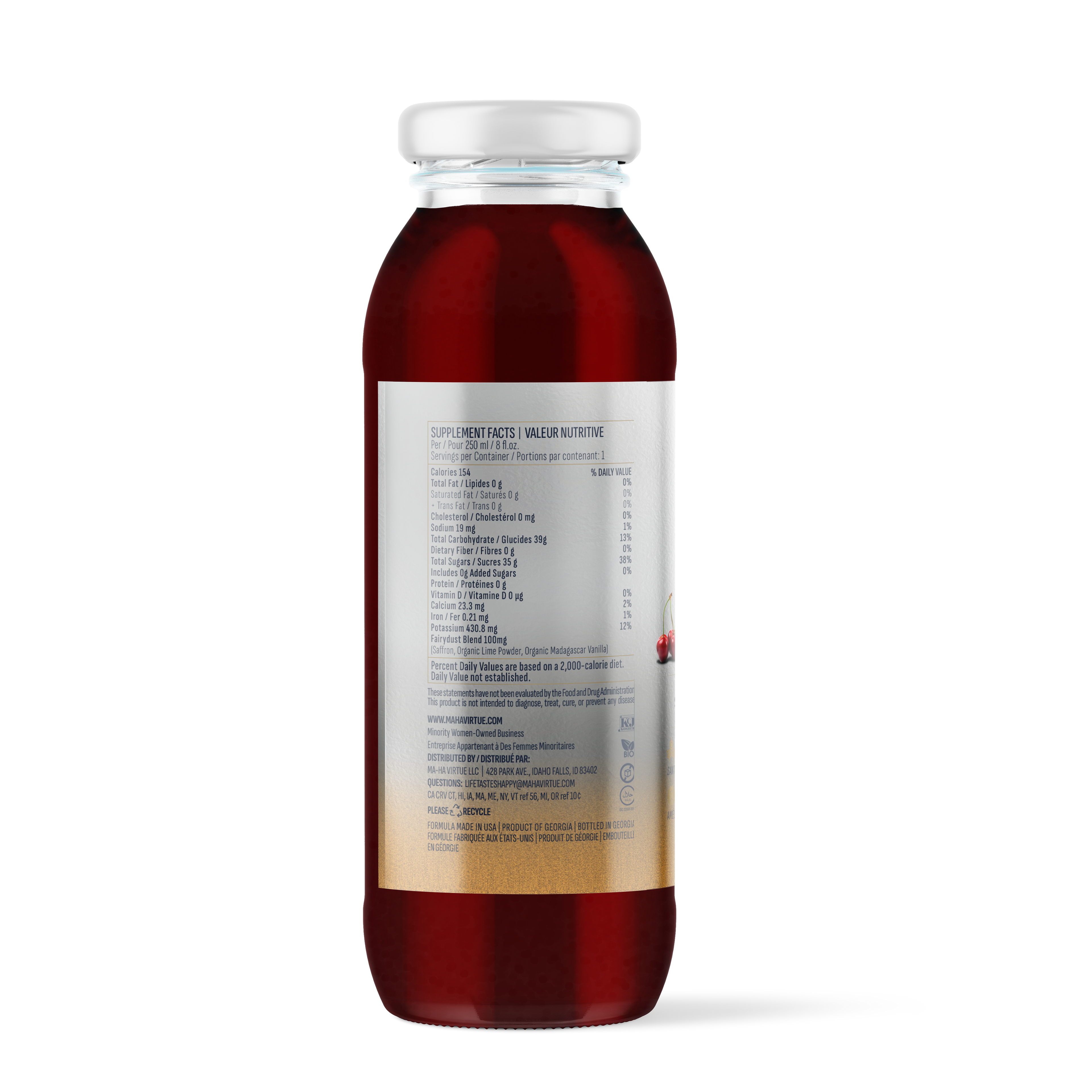 Sour Cherry I-MMUNITION Vitro Juice (250mL, The IV™)