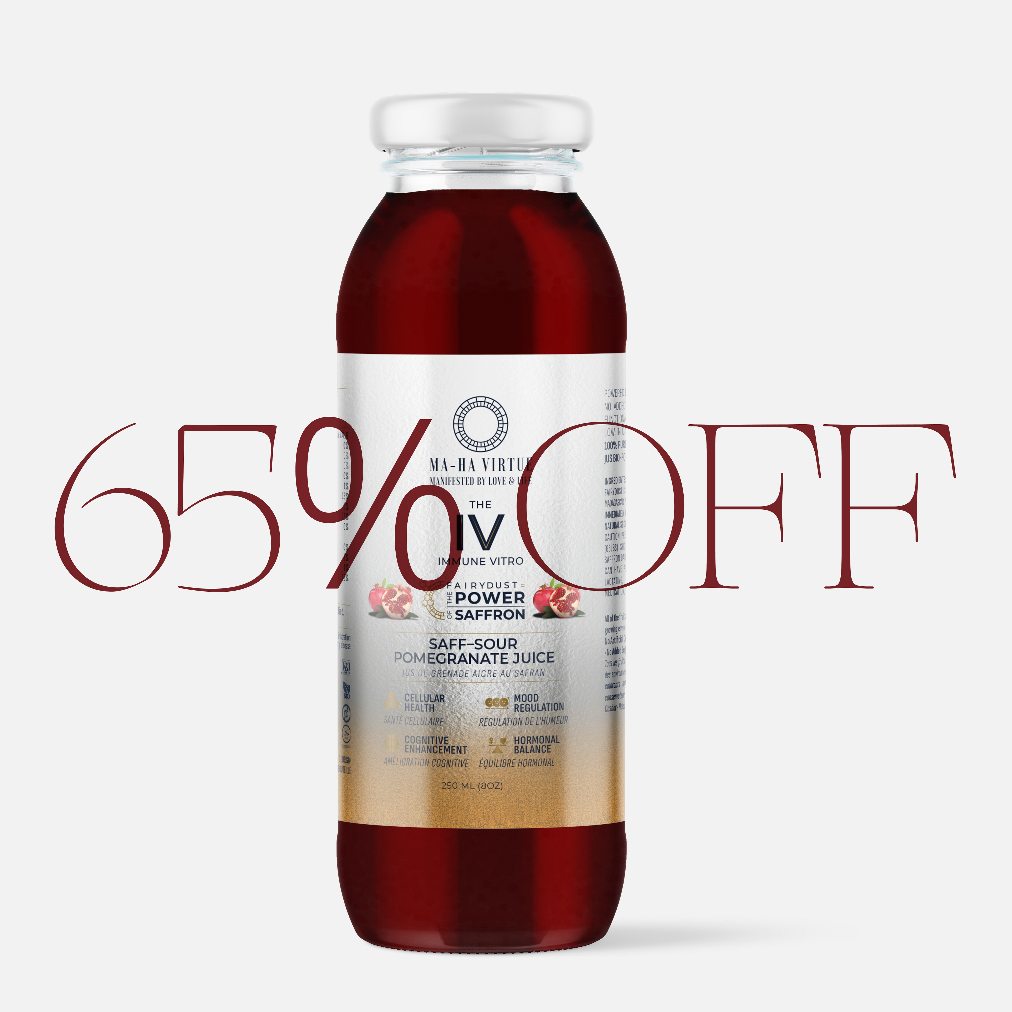 Pomegranate I-MMUNITION Vitro Juice (250mL, The IV™)