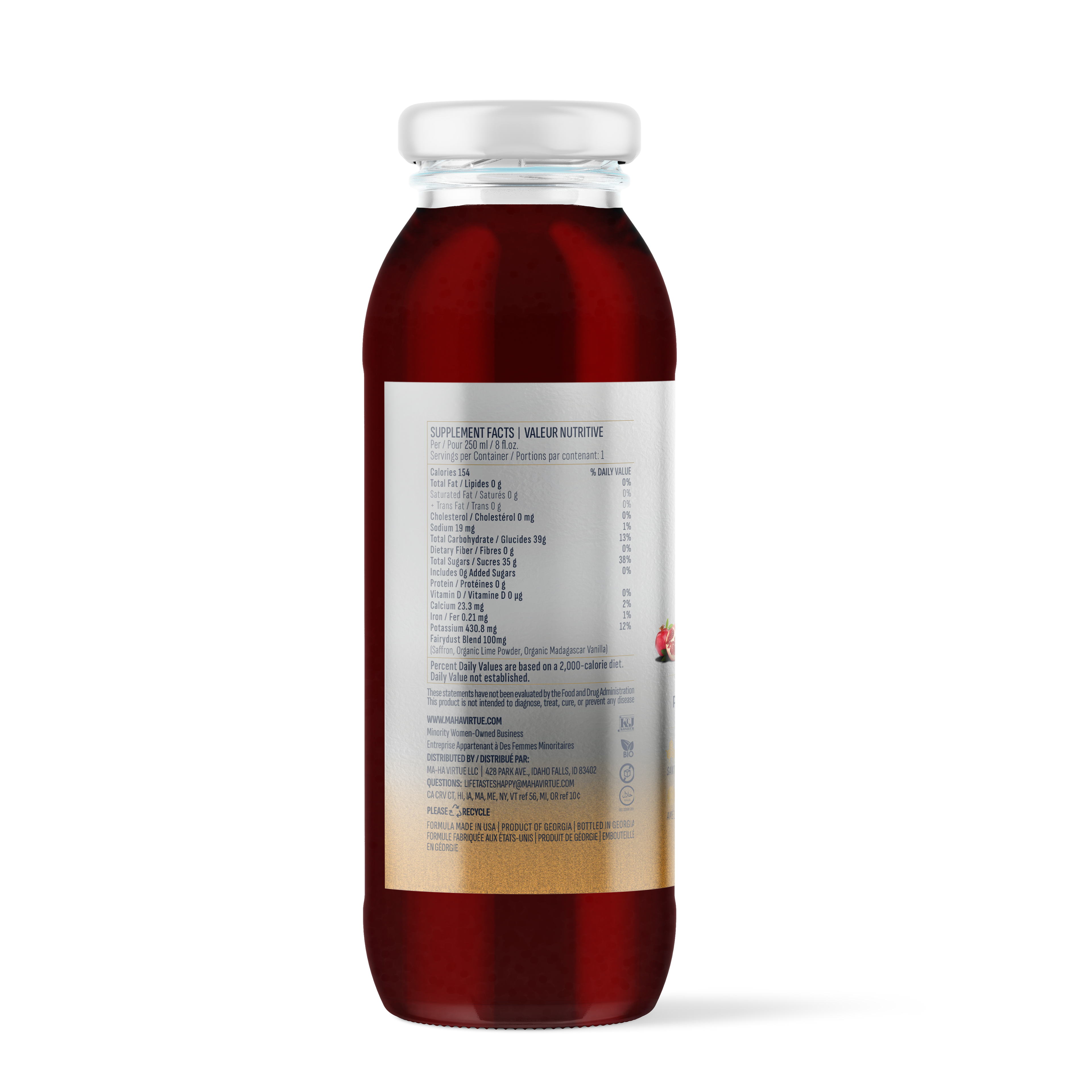 Pomegranate I-MMUNITION Vitro Juice (250mL, The IV™)