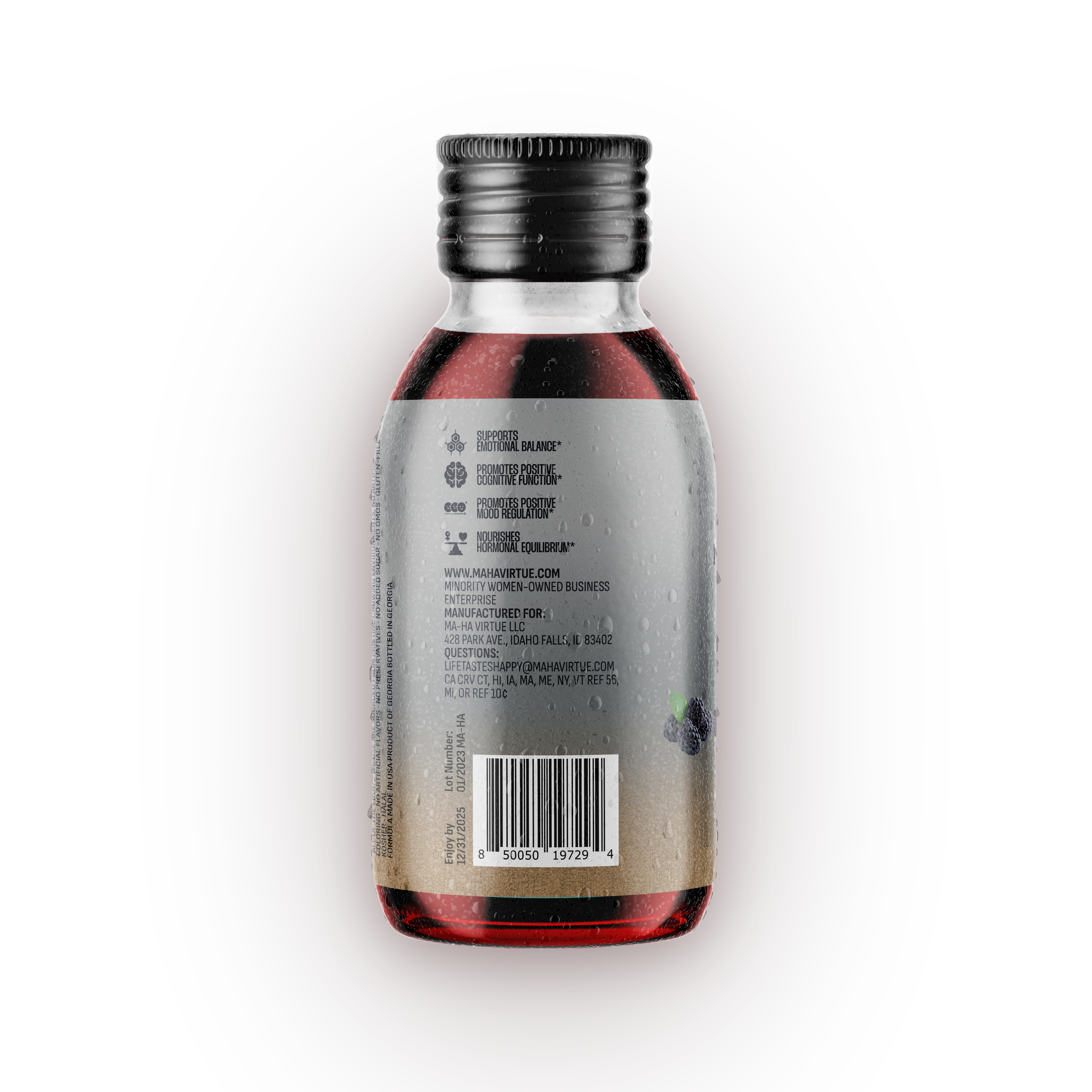 100 mL SAFF-SOUR Blackberry Juice