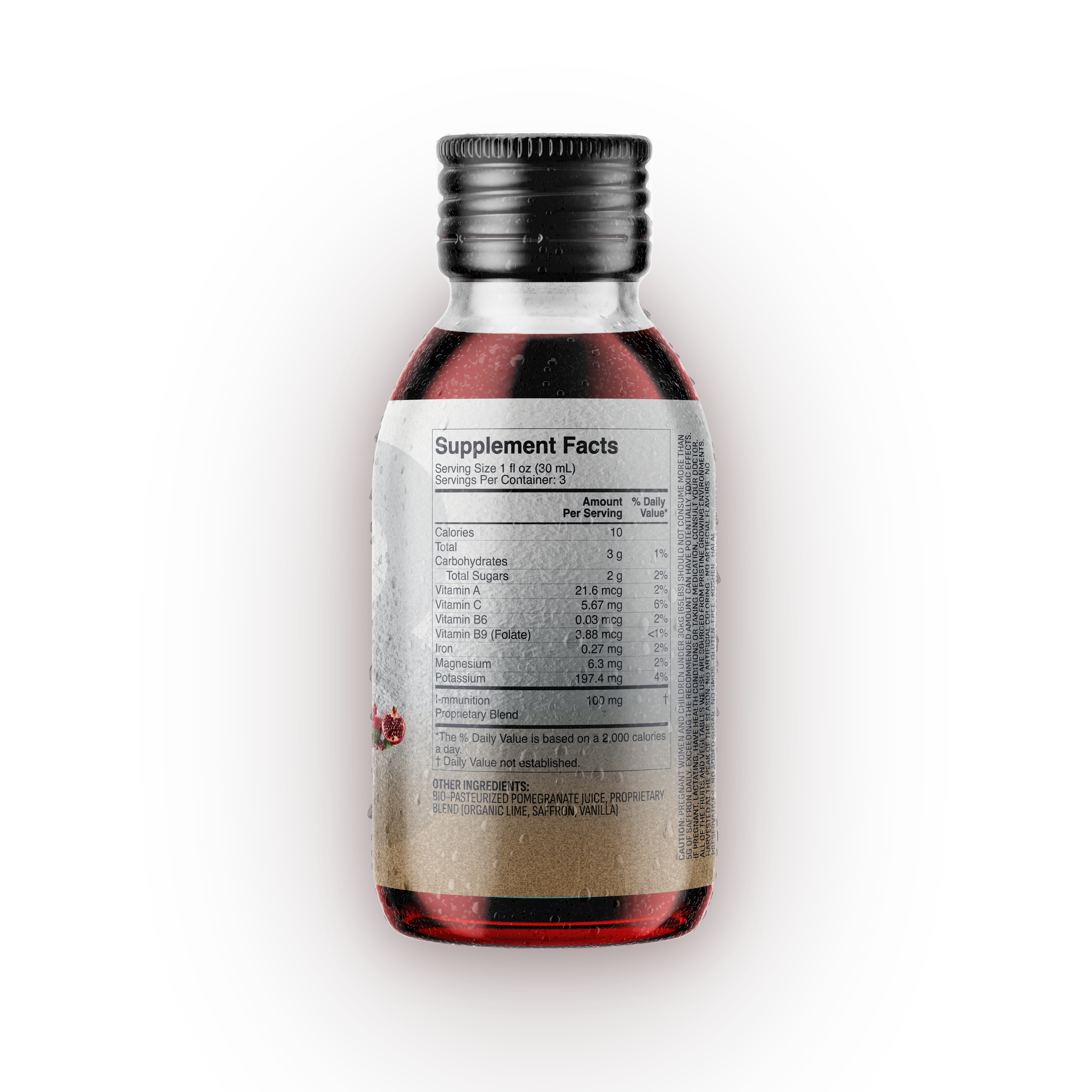 100 mL SAFF-SOUR Pomegranate Juice