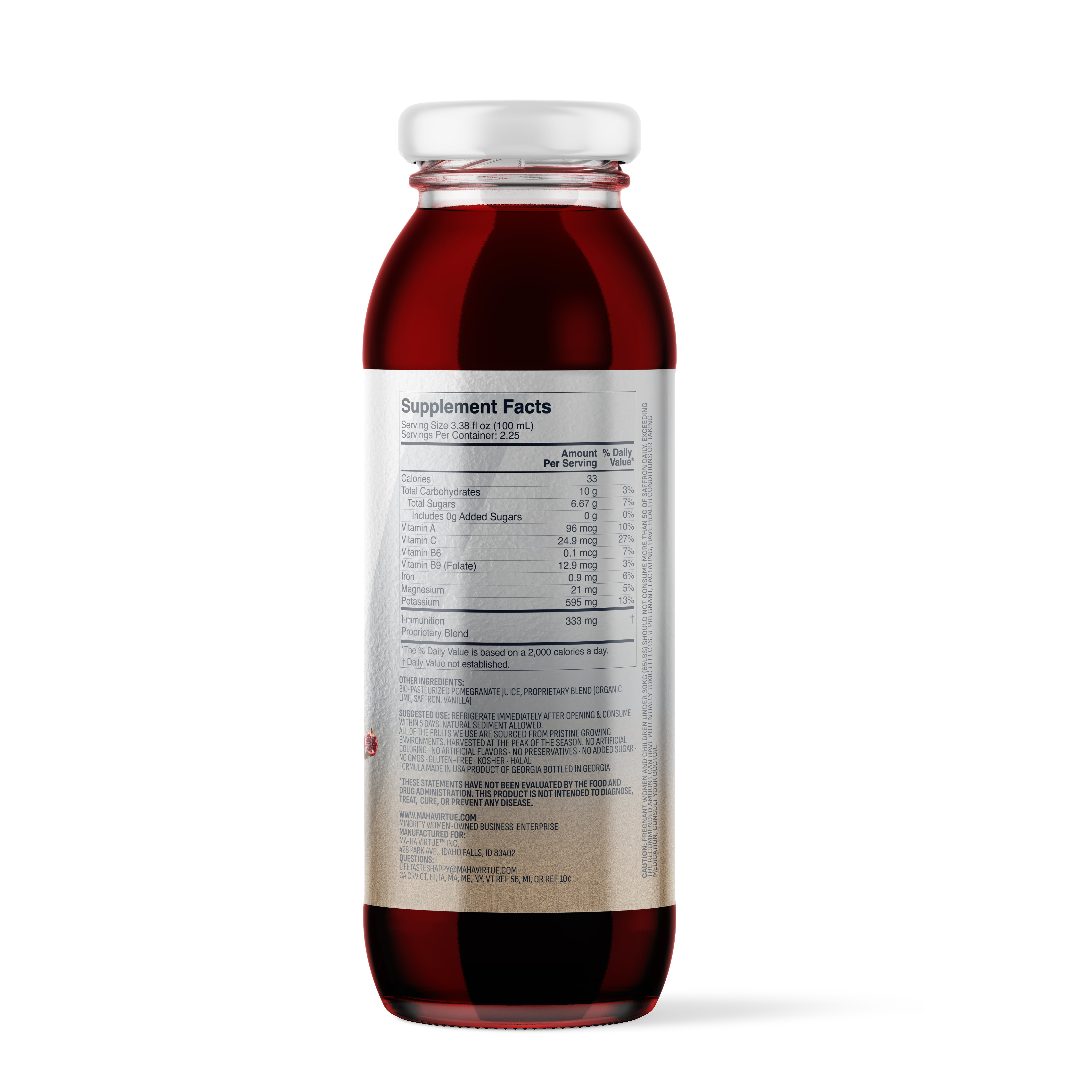 250 mL SAFF-SOUR Blackberry Juice