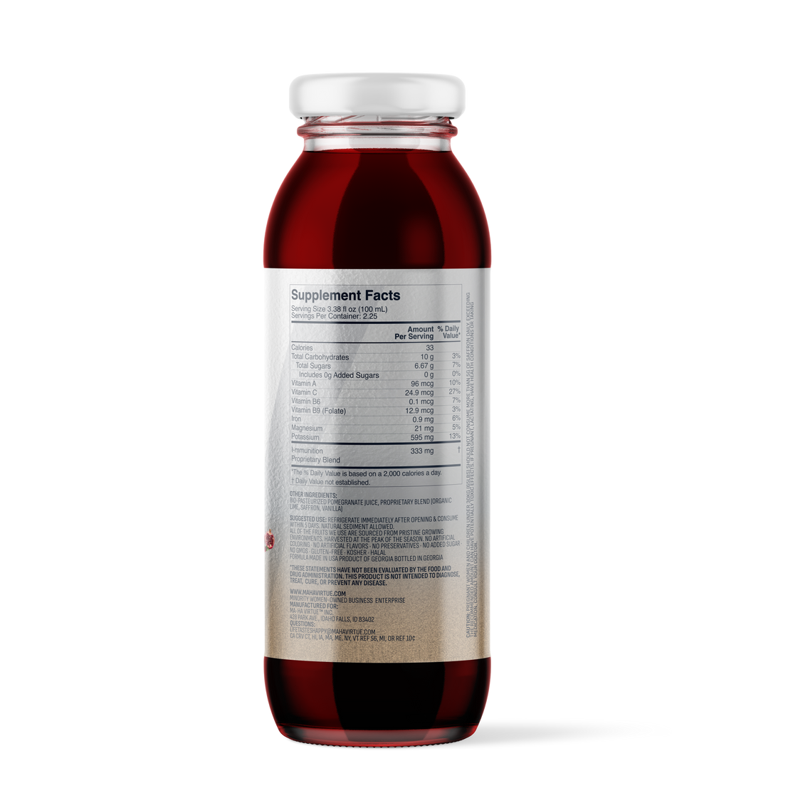 250 mL SAFF-SOUR Blackberry Juice