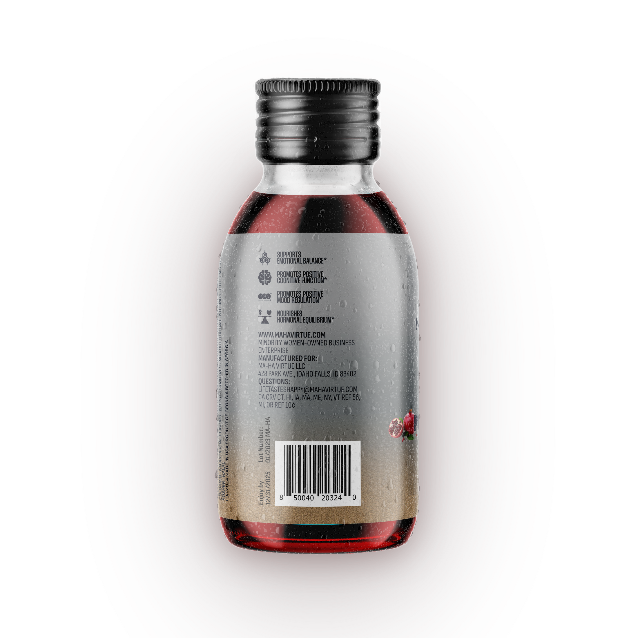 100 mL SAFF-SOUR Pomegranate Juice