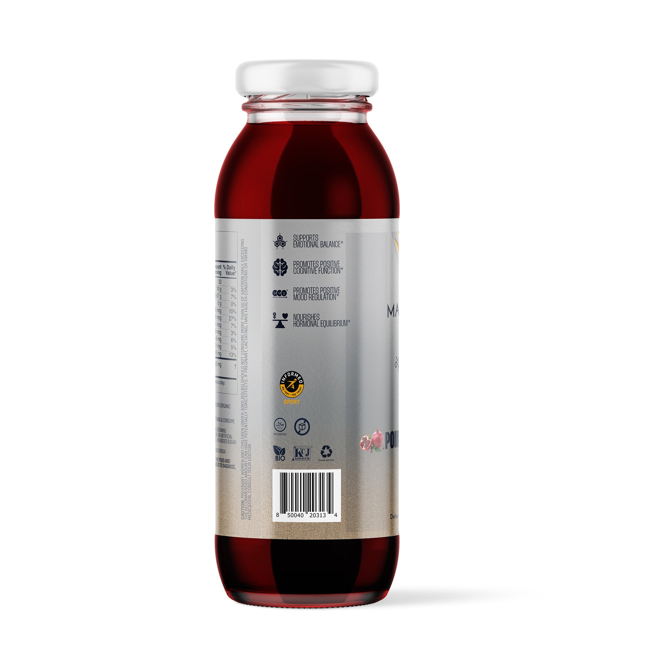 250 mL SAFF-SOUR Pomegranate Juice