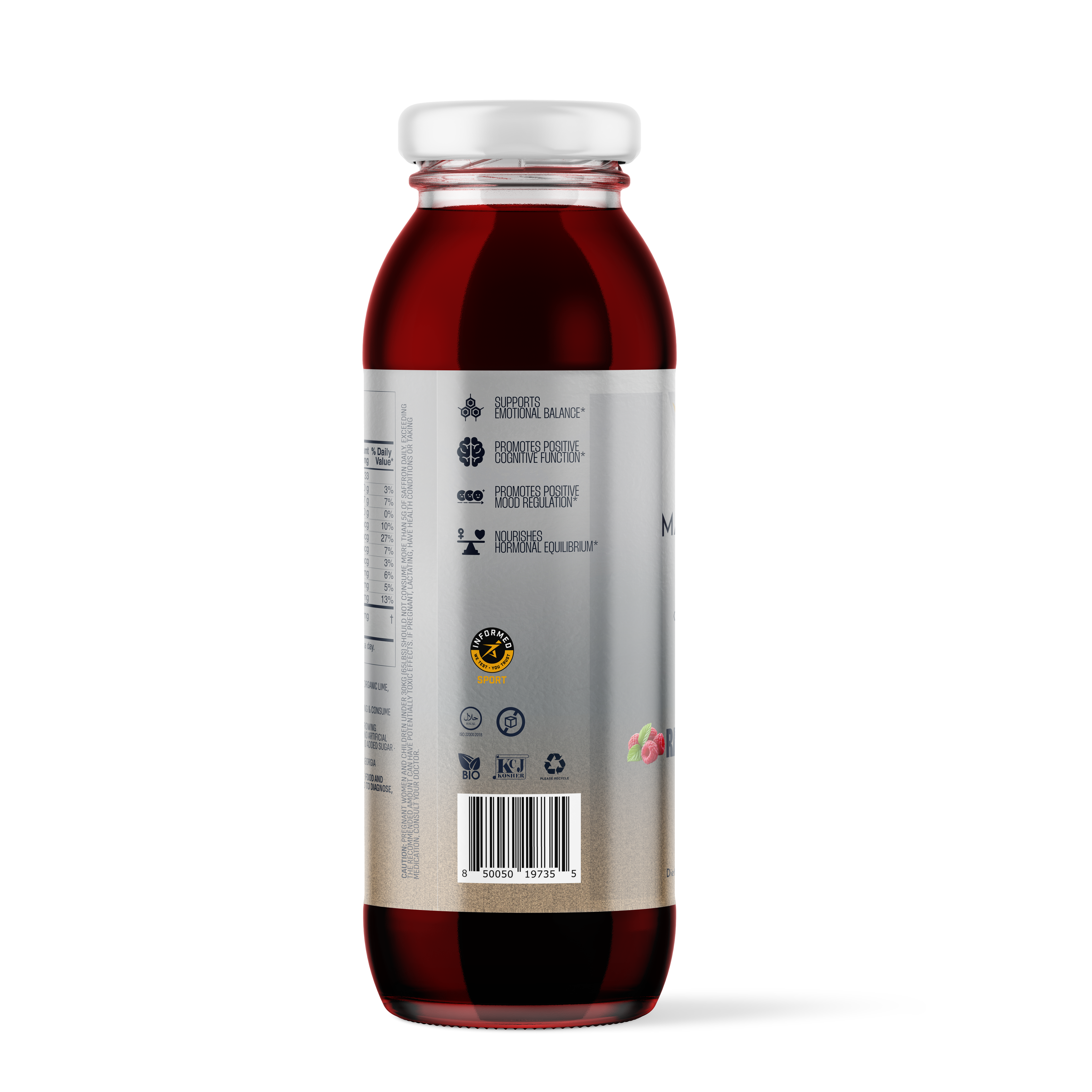 250 mL SAFF-SOUR Raspberry Juice