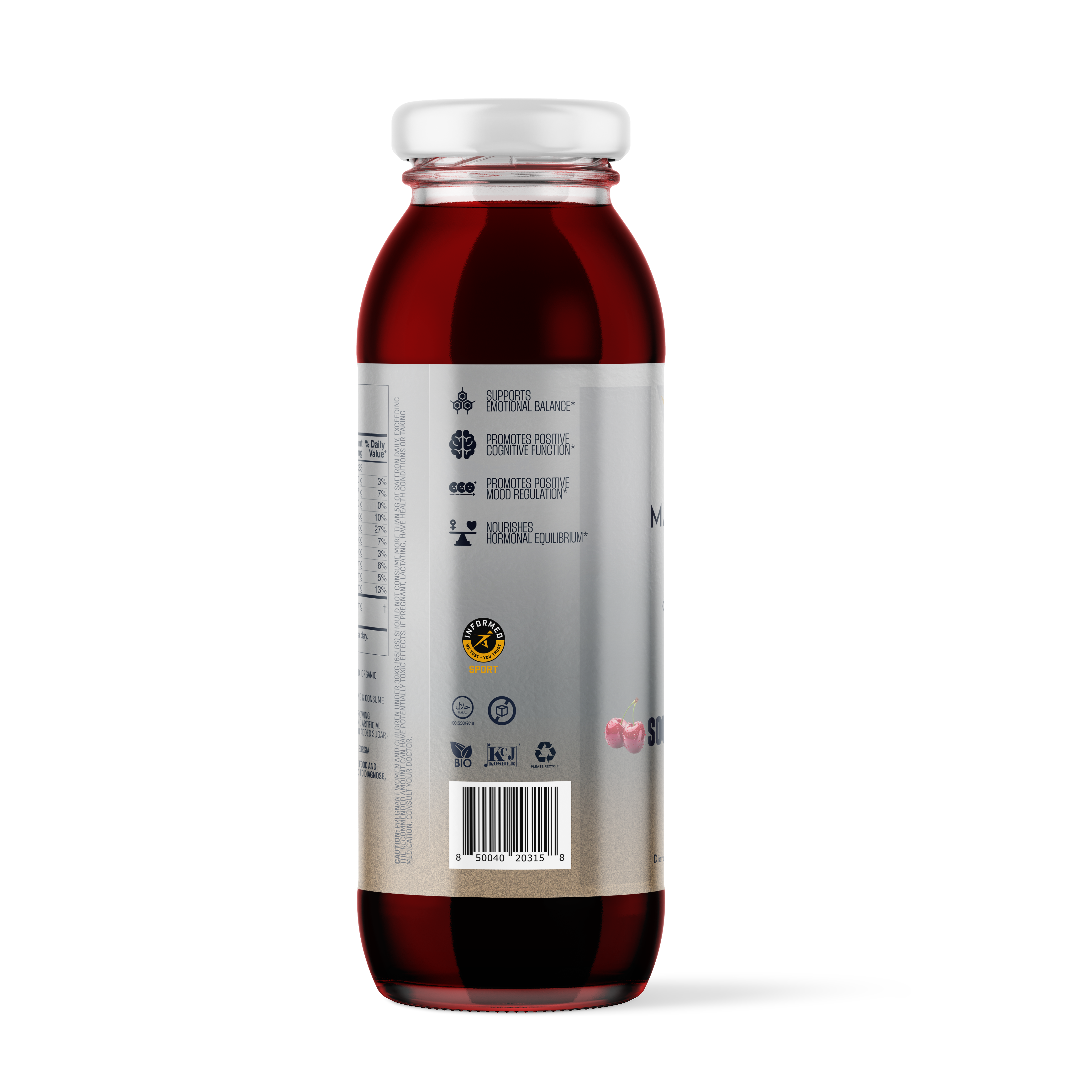 250 mL SAFF-SOUR Sour Cherry Juice
