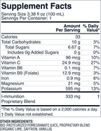 Pomegranate I-MMUNITION Vitro Juice (250mL, The IV™)