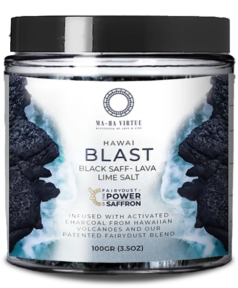 BLAST "MA-HA VIRTUE BLACK SAFF-LAVA LIME SALT ALTERNATIVE"