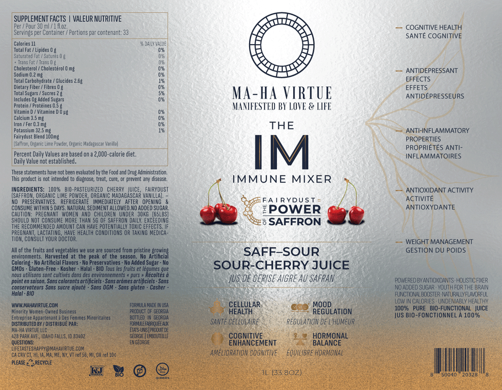 Sour Cherry I-MMUNITION Mixer Juice (1L, The IM™)